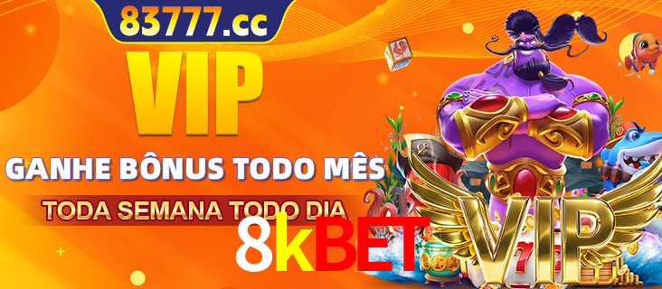 Banner promocional do 8kbet oferecendo 100% de recompensas adicionais contínuas para quem fizer o login diário (Daily sign-in), com um mascote de coelho.